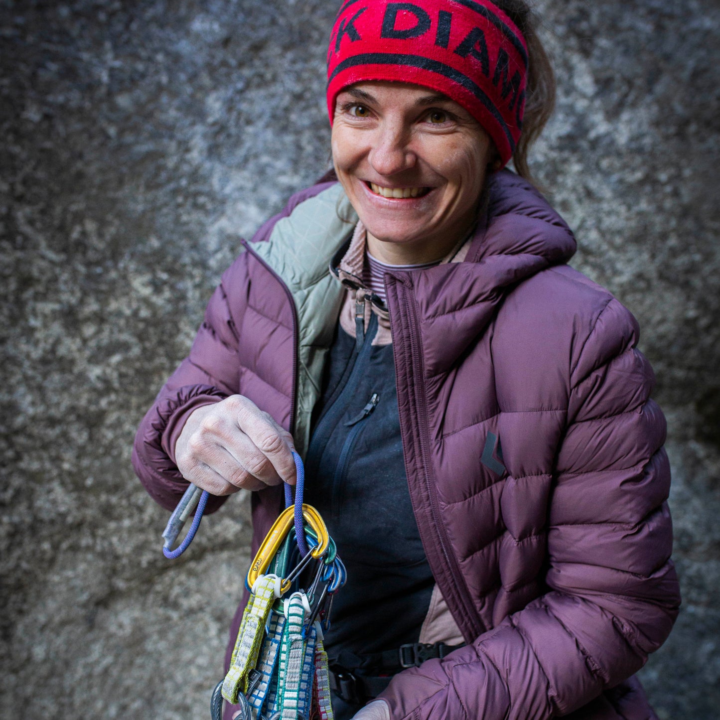 Flip-Stop Cam Carabiner Stabilizers